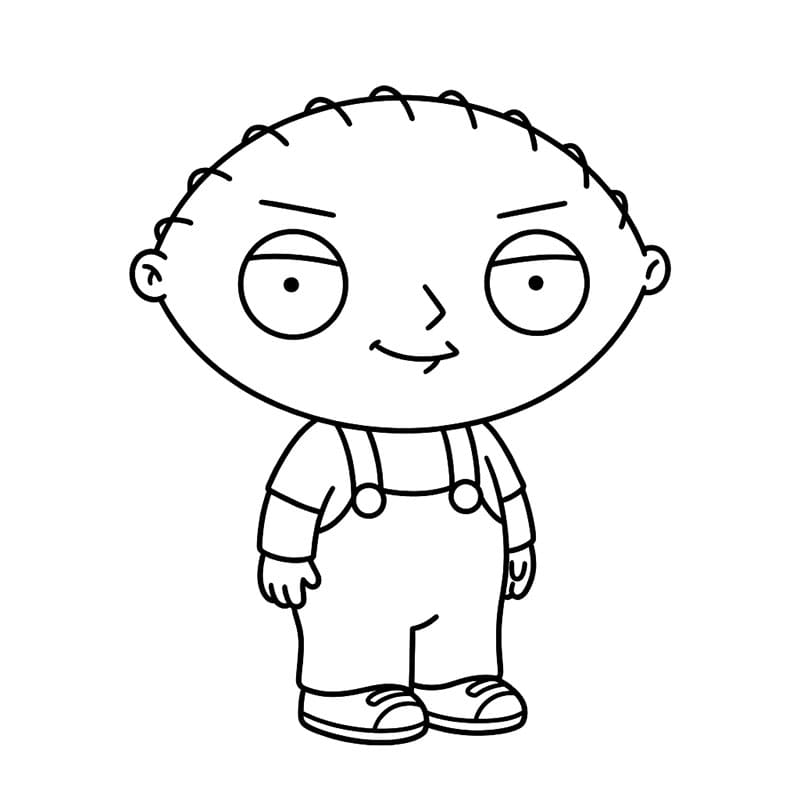 Stewie glad Tegninger til Farvelægning