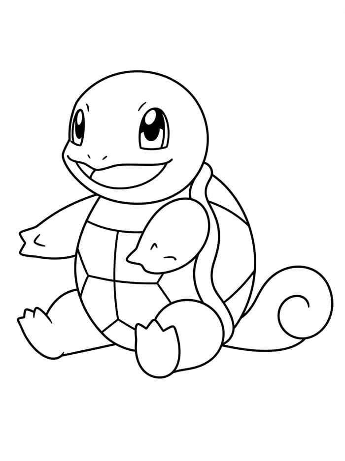 Squirtle Tegninger til Farvelægning