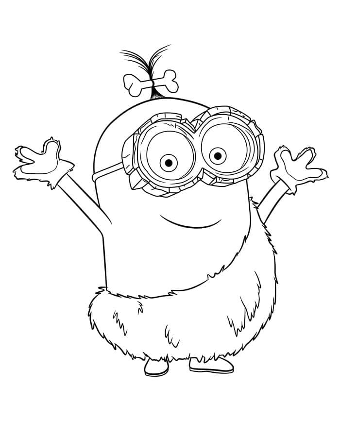 Glade Minions og Monstre Tegninger til Farvelægning