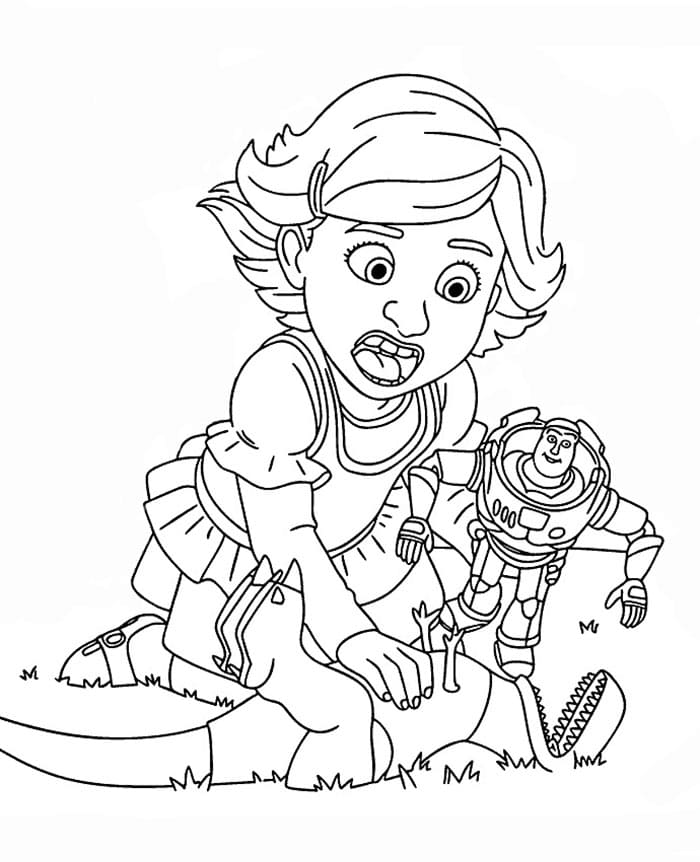 Toy Story 5 Bonnie Tegninger til Farvelægning