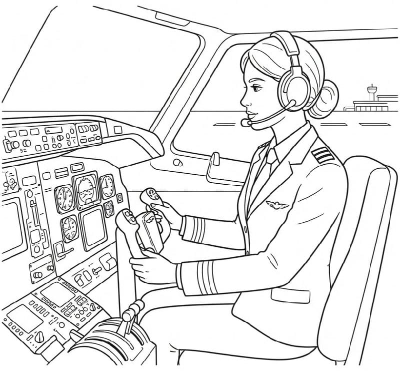 Pilot før start Tegninger til Farvelægning