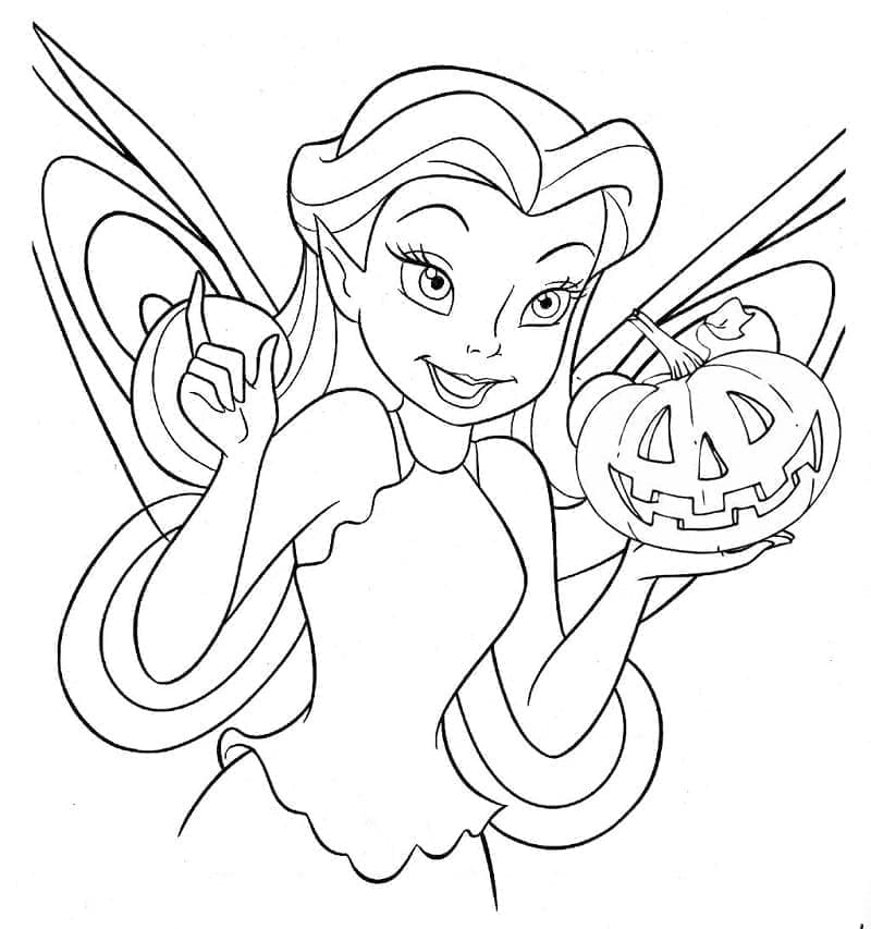 Fe Disney Halloween Tegninger til Farvelægning