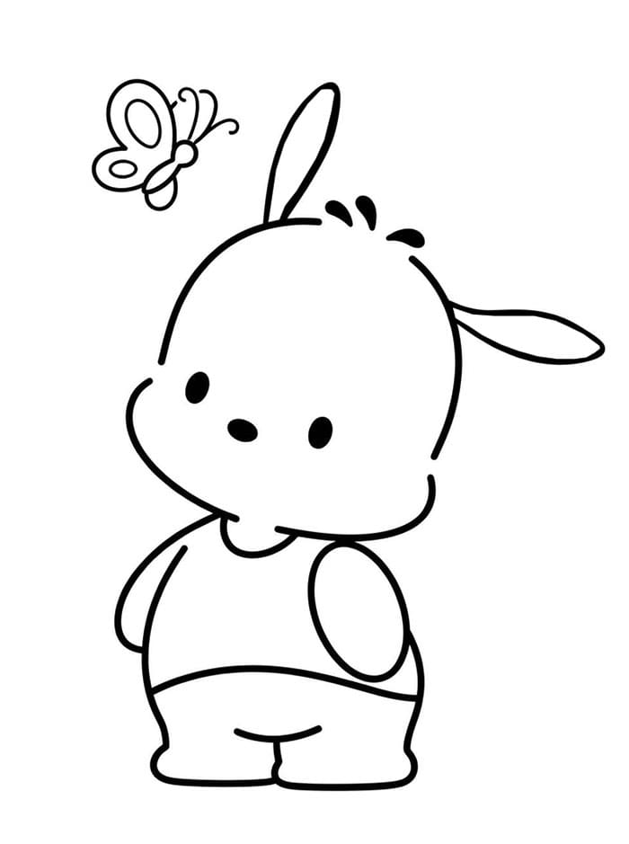 Pochacco Tegninger til Farvelægning
